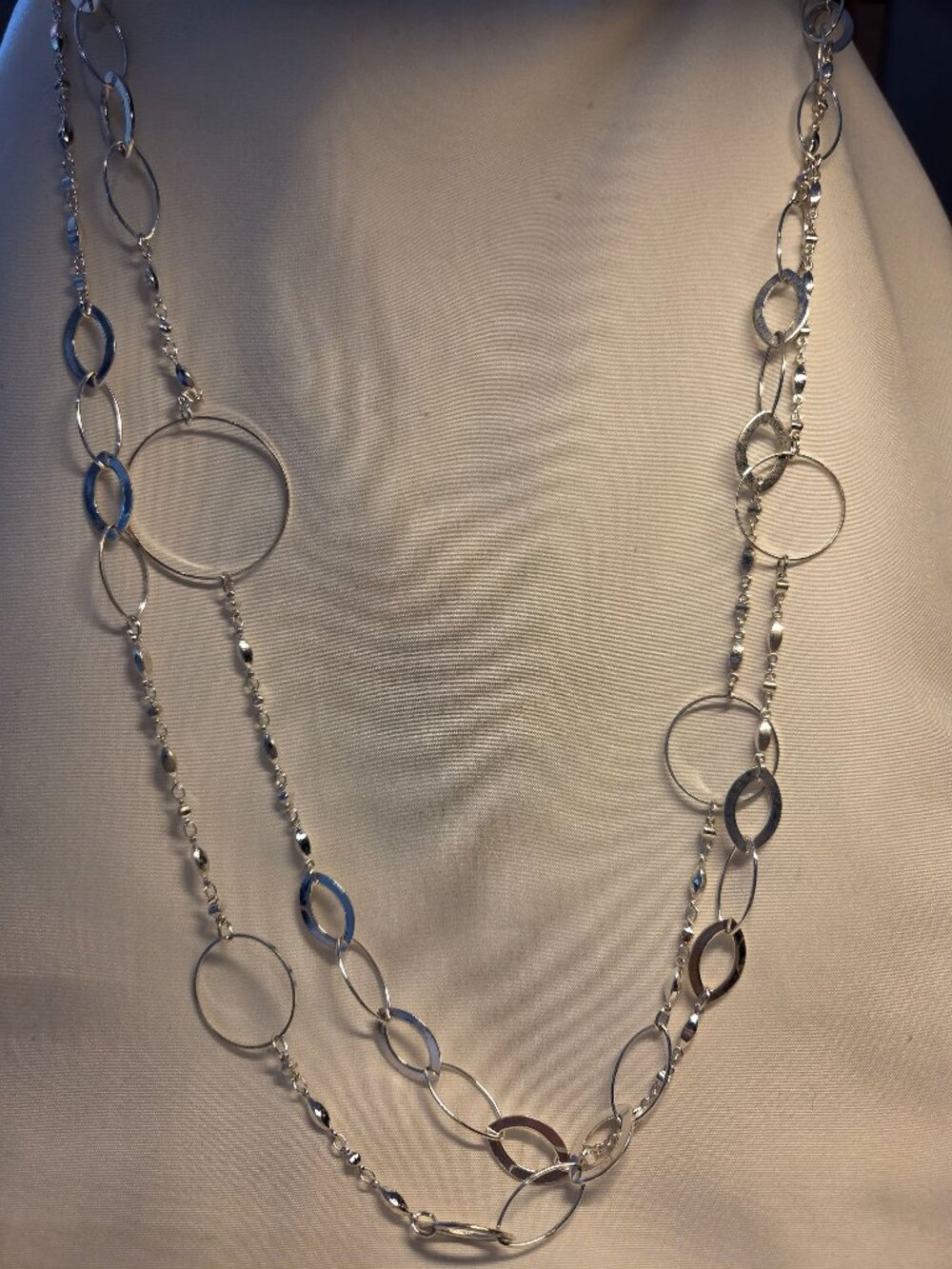 Silver necklace